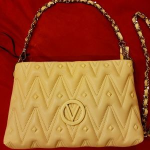 Valentino Vanille D Sauvage Quilted Shoulder Bag